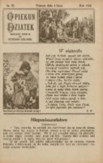 Opiekun Dziatek : bezpłatny dodatek do Przewodnika Katolickiego 1926.07.04 Nr25