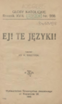 Ej! Te języki!