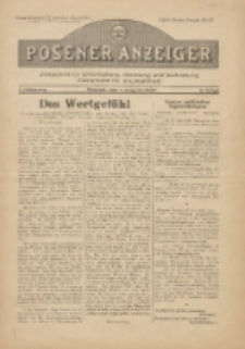 Posener Anzeiger : Zeitschrift für Unterhaltung, Beratung und Aufklärung Kampfblatt für die Wahrheit 1937.08.01 Jg.1 F.3
