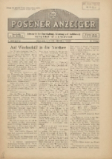 Posener Anzeiger : Zeitschrift für Unterhaltung, Beratung und Aufklärung Kampfblatt für die Wahrheit 1937.10.24 Jg.1 F.9