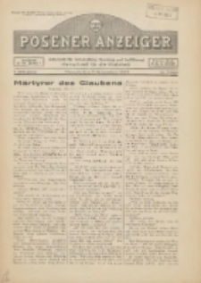 Posener Anzeiger : Zeitschrift für Unterhaltung, Beratung und Aufklärung Kampfblatt für die Wahrheit 1937.11.07 Jg.1 F.10