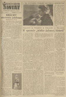 Nowy Świat. Tygodniowy dodatek Głosu Wielkopolskiego. 1955.02.27 R.6 nr9