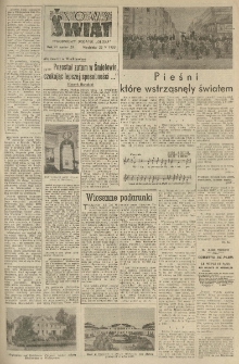 Nowy Świat. Tygodniowy dodatek Głosu Wielkopolskiego. 1955.05.22 R.6 nr20