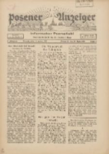 Posener Anzeiger : Zeitschrift für Unterhaltung, Beratung und Aufklärung Kampfblatt für die Wahrheit 1939.03.19 Jg.3 F.6