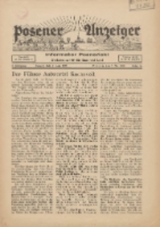Posener Anzeiger : Zeitschrift für Unterhaltung, Beratung und Aufklärung Kampfblatt für die Wahrheit 1939.05.07 Jg.3 F.9a