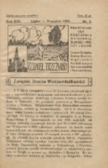 Przyjaciel Trzeźwości : organ Związku Bractw Wstrzemięźliwości Archidiecezji Gnieźnieńskiej i Poznańskiej : miesięcznik dla szerzenia wstrzemięźliwości między ludem 1931 lipiec-wrzesień R.13 Nr3