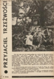 Przyjaciel Trzeźwości : organ Związku Bractw Wstrzemięźliwości Archidiecezji Gnieźnieńskiej i Poznańskiej : miesięcznik dla szerzenia wstrzemięźliwości między ludem 1938 R.20 Nr7