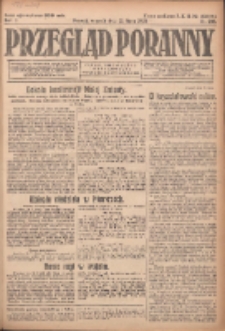 Przegląd Poranny: pismo niezależne i bezpartyjne 1923.07.31 R.3 Nr208