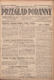 Przegląd Poranny: pismo niezależne i bezpartyjne 1923.08.02 R.3 Nr210