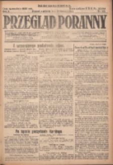 Przegląd Poranny: pismo niezależne i bezpartyjne 1923.08.06 R.3 Nr213