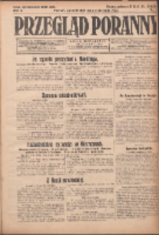 Przegląd Poranny: pismo niezależne i bezpartyjne 1923.08.06 R.3 Nr214