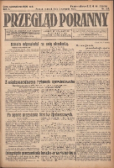 Przegląd Poranny: pismo niezależne i bezpartyjne 1923.08.07 R.3 Nr215