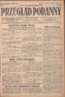 Przegląd Poranny: pismo niezależne i bezpartyjne 1923.08.08 R.3 Nr216
