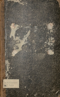 Księga wydatk&oacute;w i czynności Biblioteki K&oacute;rnickiej prowadzona przez K.W. Kielisińskiego