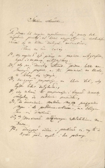 Facsimilia rękopis&oacute;w Pr&oacute;by K.W. Kielisińskiego, podobizny M. Jaroczyńskiego etc.