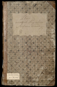 Zbi&oacute;r wszelkich przywilei&oacute;w majętności k&oacute;rnickiej z w. 18. Teofili z Działyńskich Szołdrskiej Potulickiej