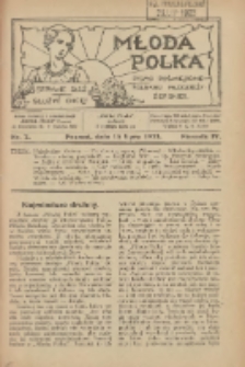 Młoda Polka : pismo poświęcone polskiej młodzieży żeńskiej 1923.07.15 R.4 Nr7