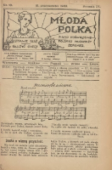 Młoda Polka : pismo poświęcone polskiej młodzieży żeńskiej 1923.10.15 R.4 Nr10