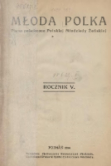 Młoda Polka : pismo poświęcone polskiej młodzieży żeńskiej 1924.01.15 R.5 Nr1