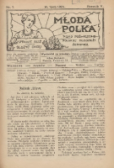 Młoda Polka : pismo poświęcone polskiej młodzieży żeńskiej 1924.07.15 R.5 Nr7