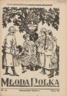 Młoda Polka : pismo poświęcone polskiej młodzieży żeńskiej 1928.09 R.9 Nr9