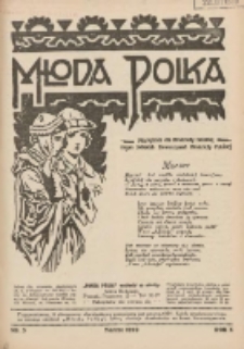 Młoda Polka : pismo poświęcone polskiej młodzieży żeńskiej 1929.03 R.10 Nr3