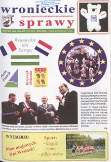 Wronieckie Sprawy 2003.04.30 R.13 Nr17(297)