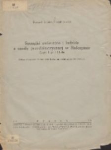 Szczątki zwierzęce i ludzkie z osady przedhistorycznej w Biskupinie/ D&eacute;bris d'animaux trouv&eacute;s dans a station pr&eacute;historique de Biskupin. Cz. 2-3