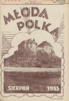 Młoda Polka : pismo poświęcone polskiej młodzieży żeńskiej 1933.08 R.14 Nr8