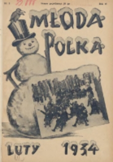 Młoda Polka : pismo poświęcone polskiej młodzieży żeńskiej 1934.02 R.15 Nr2