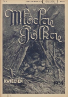 Młoda Polka : pismo poświęcone polskiej młodzieży żeńskiej 1934.04 R.15 Nr4