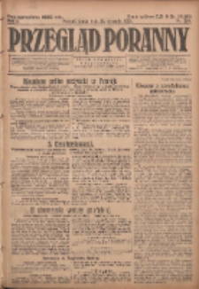 Przegląd Poranny: pismo niezależne i bezpartyjne 1923.08.22 R.3 Nr230