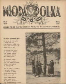 Młoda Polka : pismo poświęcone polskiej młodzieży żeńskiej 1937.03 R.18 Nr3