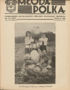 Młoda Polka : pismo poświęcone polskiej młodzieży żeńskiej 1937.10 R.18 Nr10