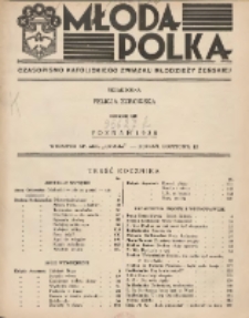 Młoda Polka : pismo poświęcone polskiej młodzieży żeńskiej 1938.01 R.19 Nr1