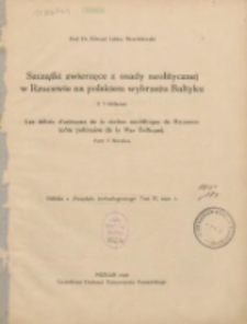 Szczątki zwierzęce z osady neolitycznej w Rzucewie na polskim wybrzeżu Bałtyku: z 4 tablicami/Débris d'animaux de la station néolithique de Rzucewo (côte polonaise de la Mer Baltique): avec 4 blanches