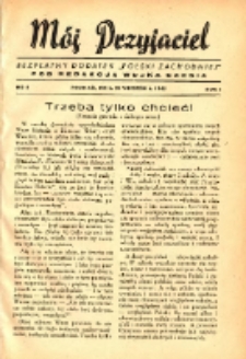 Mój Przyjaciel : bezpłatny dodatek "Polski Zachodniej" pod redakcją wujka Czesia 1945.09.30 R.1 Nr4