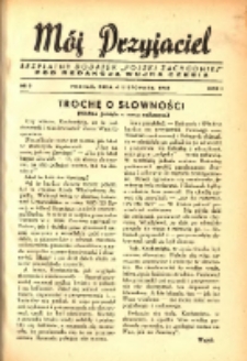 M&oacute;j Przyjaciel : bezpłatny dodatek "Polski Zachodniej" pod redakcją wujka Czesia 1945.11.04 R.1 Nr9