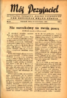 Mój Przyjaciel : bezpłatny dodatek "Polski Zachodniej" pod redakcją wujka Czesia 1945.11.25 R.1 Nr12