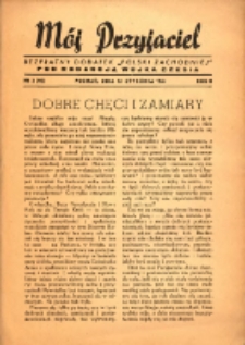 Mój Przyjaciel : bezpłatny dodatek "Polski Zachodniej" pod redakcją wujka Czesia 1946.01.13 R.2 Nr2(18)