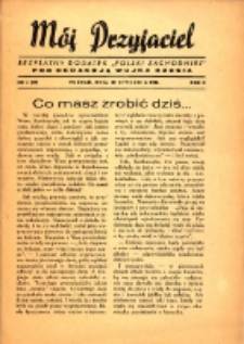 Mój Przyjaciel : bezpłatny dodatek "Polski Zachodniej" pod redakcją wujka Czesia 1946.01.20 R.2 Nr3(19)