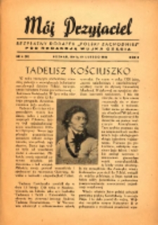 M&oacute;j Przyjaciel : bezpłatny dodatek "Polski Zachodniej" pod redakcją wujka Czesia 1946.02.10 R.2 Nr6(22)