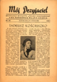 Mój Przyjaciel : bezpłatny dodatek "Polski Zachodniej" pod redakcją wujka Czesia 1946.02.10 R.2 Nr6(22)
