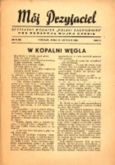 Mój Przyjaciel : bezpłatny dodatek "Polski Zachodniej" pod redakcją wujka Czesia 1946.02.24 R.2 Nr8(24)