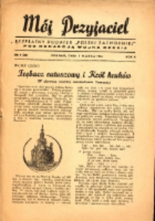 M&oacute;j Przyjaciel : bezpłatny dodatek "Polski Zachodniej" pod redakcją wujka Czesia 1946.03.03 R.2 Nr9(25)