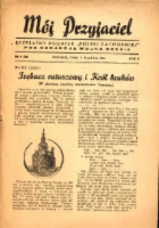 Mój Przyjaciel : bezpłatny dodatek "Polski Zachodniej" pod redakcją wujka Czesia 1946.03.03 R.2 Nr9(25)
