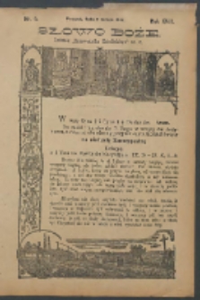 Słowo Boże: dodatek do Przewodnika Katolickiego R.19. 1914 Nr.6