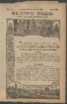 Słowo Boże: dodatek do Przewodnika Katolickiego R.17. 1914 Nr.15