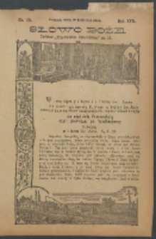 Słowo Boże: dodatek do Przewodnika Katolickiego R.19. 1914 Nr.16