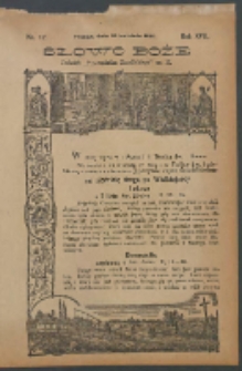 Słowo Boże: dodatek do Przewodnika Katolickiego R.17. 1914 Nr.17